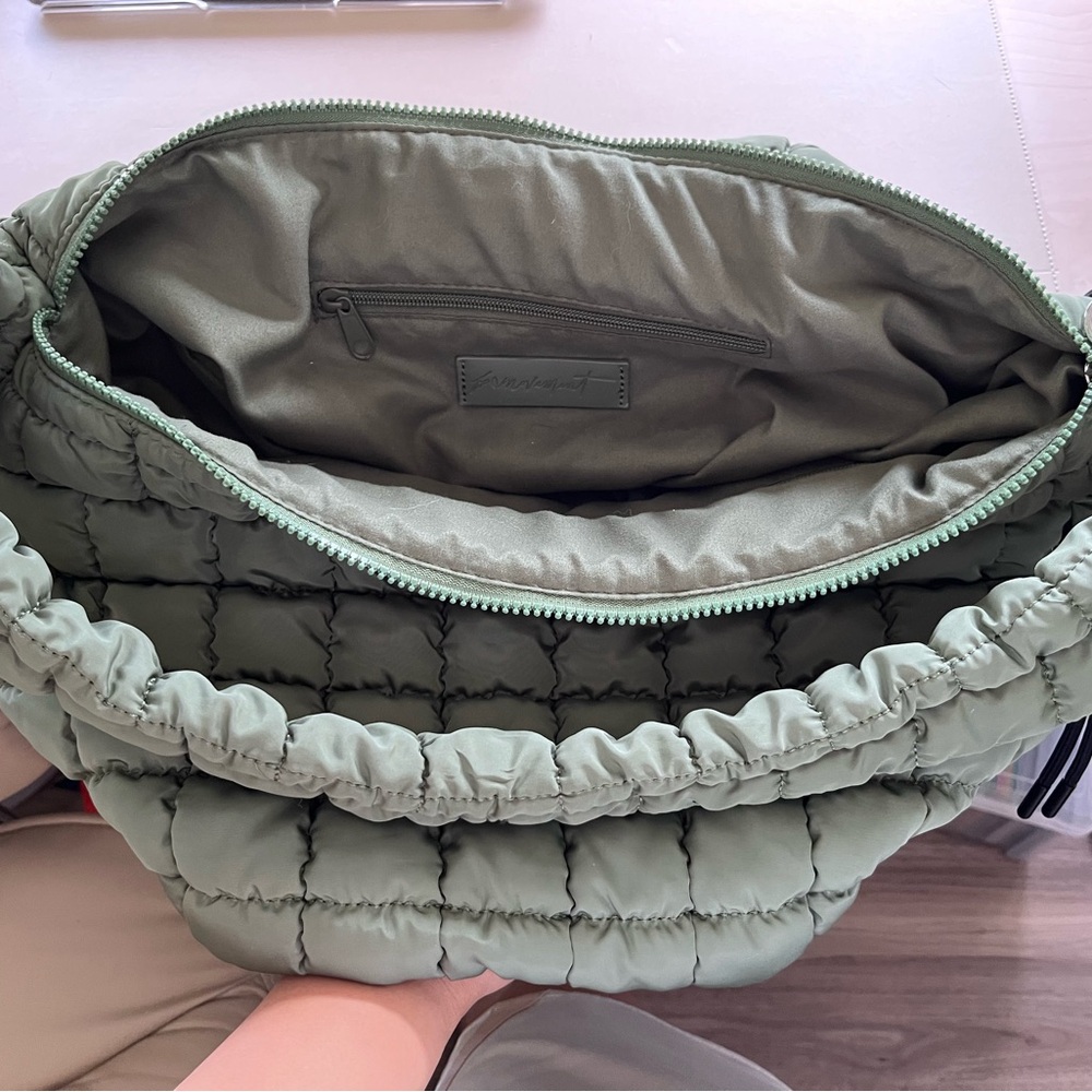 FP Movement Olive Quilted Shoulder Bag - Picture 3 of 3